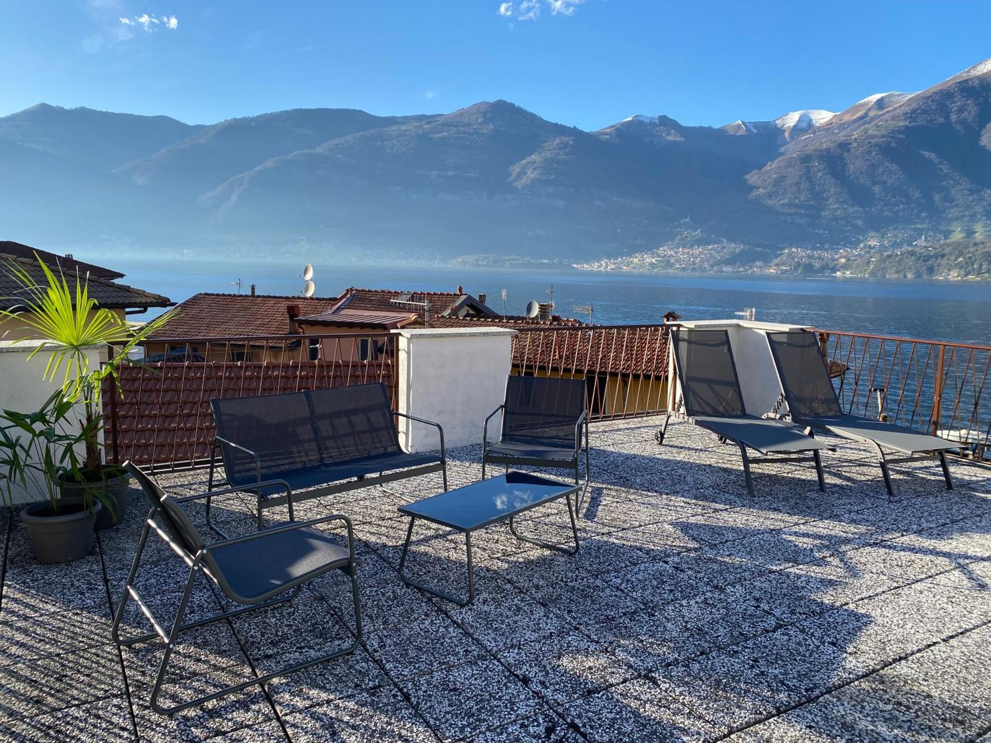 勒泽诺Maddalena Lake Como View Terraces公寓 外观 照片